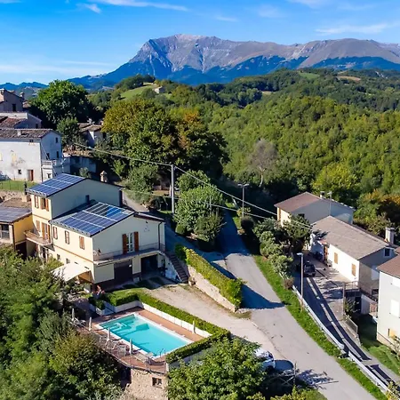 Casa Priora Vista Sibillini Nyaraló Montefortino